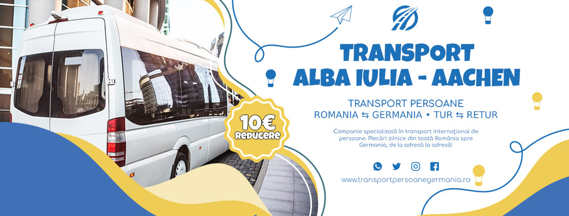 Transport Persoane Alba Iulia Aachen